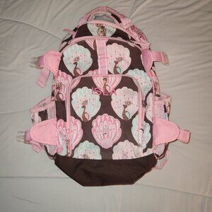 Pottery Barn	Kids Peacock Small Backpack (Isla Embriodery) and Pencil case